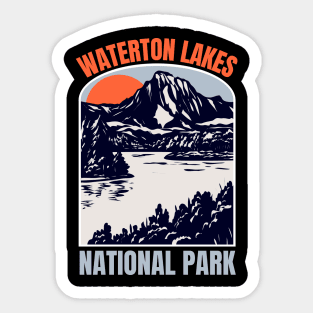 Waterton Lakes National Park Sticker